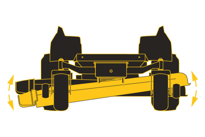 Plateau de coupe de qualité supérieure - Zero-Turn Cub Cadet