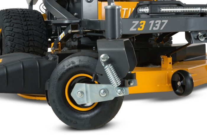 Suspensions sur les roues avant