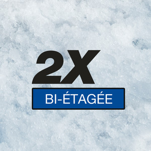 Fraise à neige Cub Cadet bi-étagée Fraise à neige Cub Cadet bi-étagée