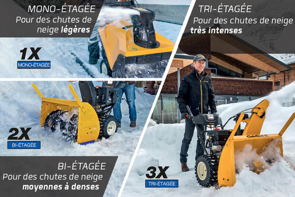 Fraise à neige Cub Cadet Fraise à neige Cub Cadet