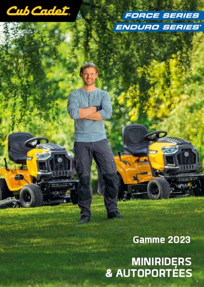 Catalogue Miniriders et Autoportées 2023