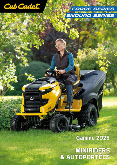 Catalogue Miniriders- Autoportées 2025